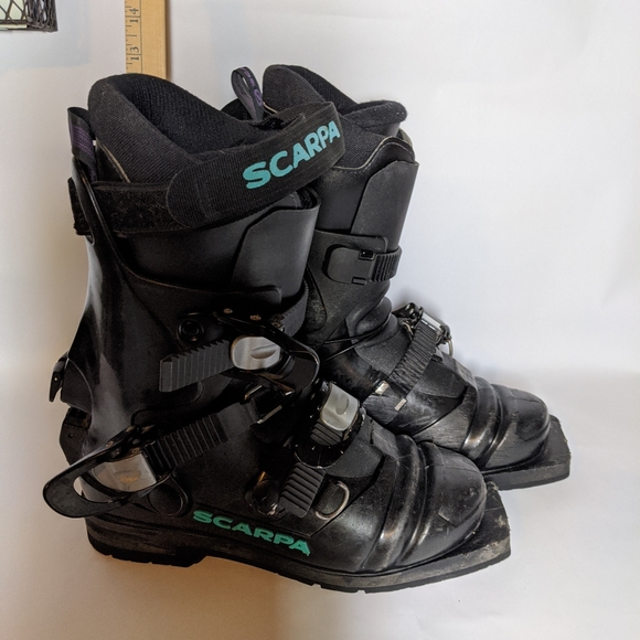 Scarpa 75mm 3 Pin Telemark Ski Boots 